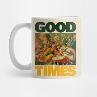 VINTAGE GOOD TIMES HAPPY DAY BLM Mug